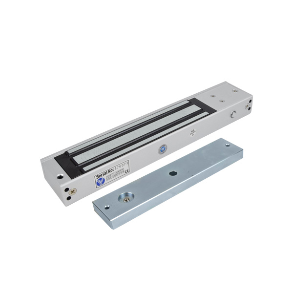 Електромагнітний замок Yli Electronic YM-280N(LED)-DS зі світловою індикацією, датчиком стану замка і дверей для системи контролю доступу Електромагнітний замок Yli Electronic YM-280N(LED)-DS зі світловою індикацією, датчиком стану замка і дверей для системи контролю доступу
