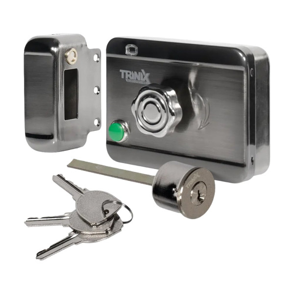 Электромоторный замок Trinix Fass Lock Rotor ригельный для универсального монтажа с автоматическим замыканием и поворотным механизмом 12 В 600 мА Электромоторный замок Trinix Fass Lock Rotor ригельный для универсального монтажа с автоматическим замыканием и поворотным механизмом 12 В 600 мА