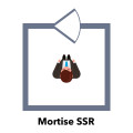 Ригельний замок ATIS Lock Mortise SS-R врізний для системи контролю доступу Ригельний замок ATIS Lock Mortise SS-R врізний для системи контролю доступу