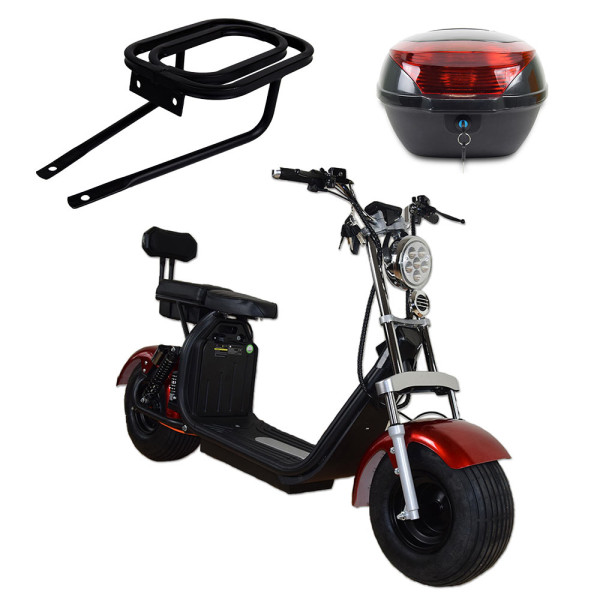 Електроскутер з багажником і кронштейном CITYCOCO Wuxi Jose Electric 1500W 60V20Ah Електроскутер з багажником і кронштейном CITYCOCO Wuxi Jose Electric 1500W 60V20Ah