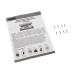 Електроригельна защіпка Trinix TRX-500N NO для системи безпеки з таймером і датчиком стану замка 12-24 В, споживання 200-1200 мА, 150/34/28 мм