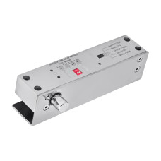Електроригельна защіпка Trinix YB-150+ NC для скляних дверей з таймером затримки закриття 0,3,6,9 с, 12 В, 130 мА, розмір 150/55/40 мм