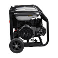 Генератор бензиновий трифазний 5 кВт Bison BS6500-3 для резервного живлення з електричним стартером, автоматичним введенням резерву та транспортними колесами Генератор бензиновий трифазний 5 кВт Bison BS6500-3 для резервного живлення з електричним стартером, автоматичним введенням резерву та транспортними колесами