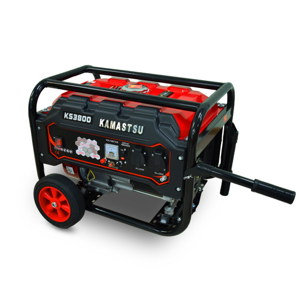 Бензиновий генератор Kamastsu KS3800 максимальна потужність 3.3 кВт Бензиновий генератор Kamastsu KS3800 максимальна потужність 3.3 кВт