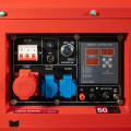 Генератор дизельний трифазний 6 кВт Bison BS8500Q-3 для енергопостачання з електричним стартером та вбудованим контролером, низький рівень шуму 68 дБ Генератор дизельний трифазний 6 кВт Bison BS8500Q-3 для енергопостачання з електричним стартером та вбудованим контролером, низький рівень шуму 68 дБ