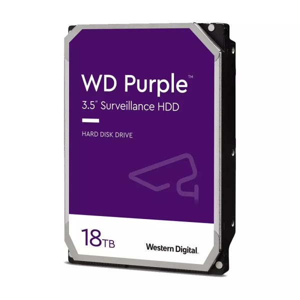 Жорсткий диск 18TB Western Digital Purple WD180PURZ для відеоспостереження Жорсткий диск 18TB Western Digital Purple WD180PURZ для відеоспостереження