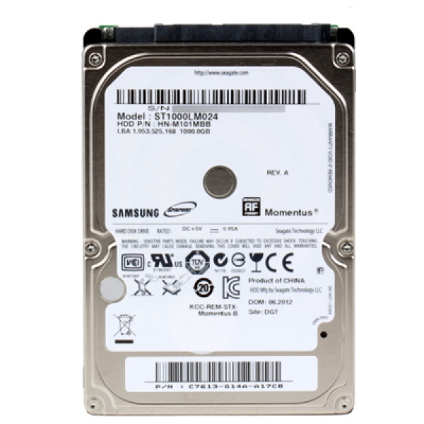 Жорсткий диск HDD SATA 2.5"1TB 5400RPM 8MB ST1000LM024 Жорсткий диск HDD SATA 2.5"1TB 5400RPM 8MB ST1000LM024