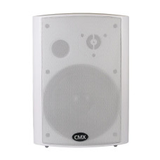 Настінний гучномовець 6.5 дюймів CMX WSK-640CSW White для вуличного використання, водонепроникний корпус IP66, потужність 10-20-40 Вт, 8 Ом, ABS-пластик, металева решітка