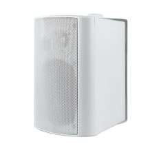 Настінний гучномовець для озвучення CMX WSK-420CSW White, 20-10-5-2.5 Вт, 100 В, 8 Ом, двосмуговий, 4-дюймовий, 220x162x145 мм, ABS-пластик, металева решітка