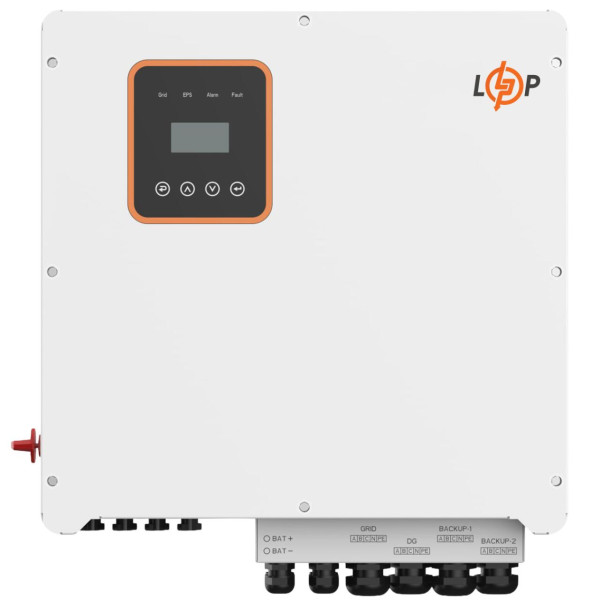 Гібридний трифазний інвертор LP LPW-15KW3-G-HV 40A MPPT 180-850A ON-OFF GRID with WiFi Гібридний трифазний інвертор LP LPW-15KW3-G-HV 40A MPPT 180-850A ON-OFF GRID with WiFi