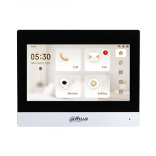 IP-видеодомофон Dahua DHI-VTH8621KMS-WP с 7" сенсорным экраном, Wi-Fi и PoE для контроля доступа в жилых и коммерческих помещениях