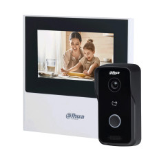 Комплект відеодомофона з Wi-Fi 4.3" Dahua DHI-VTH2611L-WP + DHI-VTO2111D-P-S2 Комплект відеодомофона з Wi-Fi 4.3" Dahua DHI-VTH2611L-WP + DHI-VTO2111D-P-S2