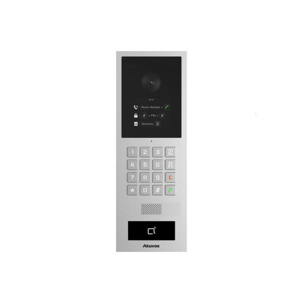 Багатоабонентна панель виклику Akuvox S532 для контрольованого доступу в багатоквартирному будинку, кольорова відеопанель з RFID, NFC та BLE Багатоабонентна панель виклику Akuvox S532 для контрольованого доступу в багатоквартирному будинку, кольорова відеопанель з RFID, NFC та BLE