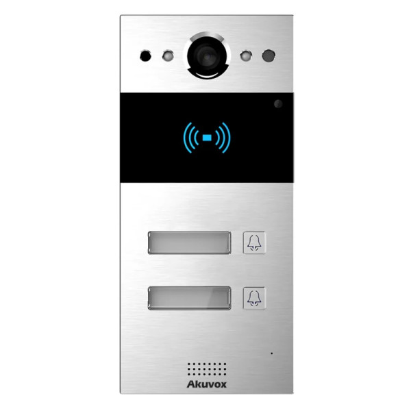 IP-панель виклику 2 Мп Akuvox R20B X2 OW на 2 абоненти IP-панель виклику 2 Мп Akuvox R20B X2 OW на 2 абоненти