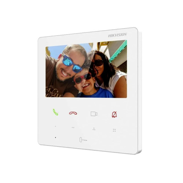 IP-відеодомофон DS-KH6110-WE1/White з 4.3-дюймовим TFT екраном для контролю доступу та відеоспостереження з Wi-Fi та сенсорними кнопками IP-відеодомофон DS-KH6110-WE1/White з 4.3-дюймовим TFT екраном для контролю доступу та відеоспостереження з Wi-Fi та сенсорними кнопками