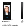 IP-панель виклику Akuvox E16C з біометричним терміналом розпізнавання облич (в масці), температури тіла та зчитувачем RFID карт IP-панель виклику Akuvox E16C з біометричним терміналом розпізнавання облич (в масці), температури тіла та зчитувачем RFID карт