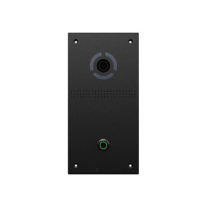 IP панель виклику Bas-IP AV-04FD black з механічною кнопкою та SIP підтримкою для домофонів з роздільною здатністю 2 Mpx