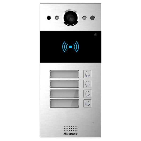 IP-панель виклику 2 Мп Akuvox R20B X4 OW на 4 абоненти IP-панель виклику 2 Мп Akuvox R20B X4 OW на 4 абоненти