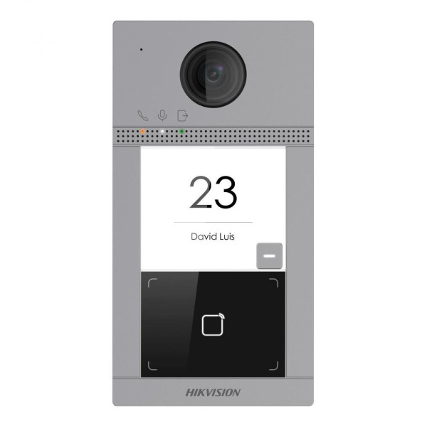 Відеопанель 2 Мп з Wi-Fi на 1 абонента DS-KV8113-WME1(C) для IP-домофонів із зчитувачем Mifare та накладним монтажем Відеопанель 2 Мп з Wi-Fi на 1 абонента DS-KV8113-WME1(C) для IP-домофонів із зчитувачем Mifare та накладним монтажем