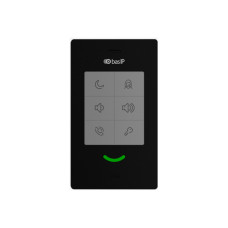 IP аудіодомофон Bas-IP SP-03F black з Wi-Fi для контролю доступу у квартиру, офіс або приватний будинок