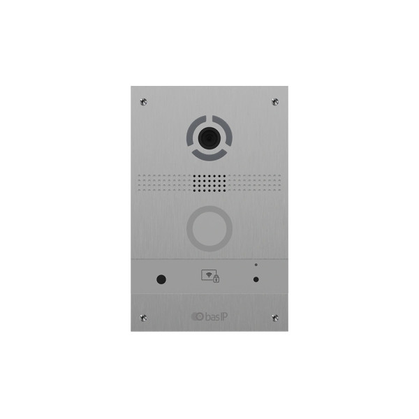 IP вызывная панель Bas-IP AV-08FB silver с распознаванием лиц и считывателем UKEY IP вызывная панель Bas-IP AV-08FB silver с распознаванием лиц и считывателем UKEY
