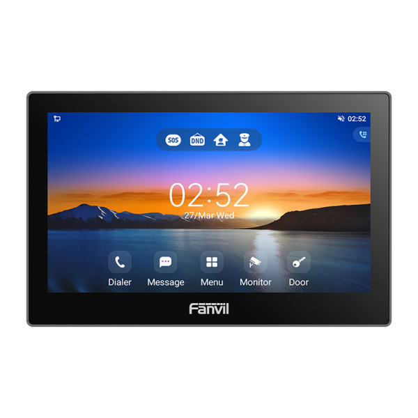 IP-відеодомофон Fanvil i505W для житлових комплексів і офісів з 7-дюймовим сенсорним екраном та відеодзвінком до 1080p IP-відеодомофон Fanvil i505W для житлових комплексів і офісів з 7-дюймовим сенсорним екраном та відеодзвінком до 1080p