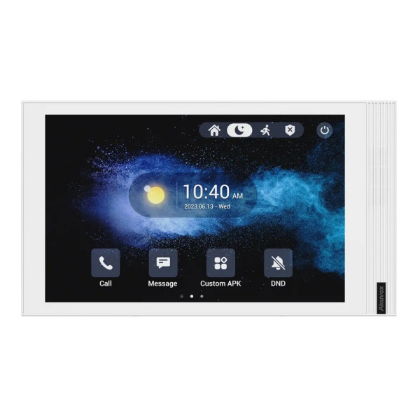 SIP-відеодомофон Akuvox S563W White-8 з Wi-Fi на Android для безпечного доступу у квартиру, будинок або офіс з двостороннім зв'язком та сенсорним екраном SIP-відеодомофон Akuvox S563W White-8 з Wi-Fi на Android для безпечного доступу у квартиру, будинок або офіс з двостороннім зв'язком та сенсорним екраном