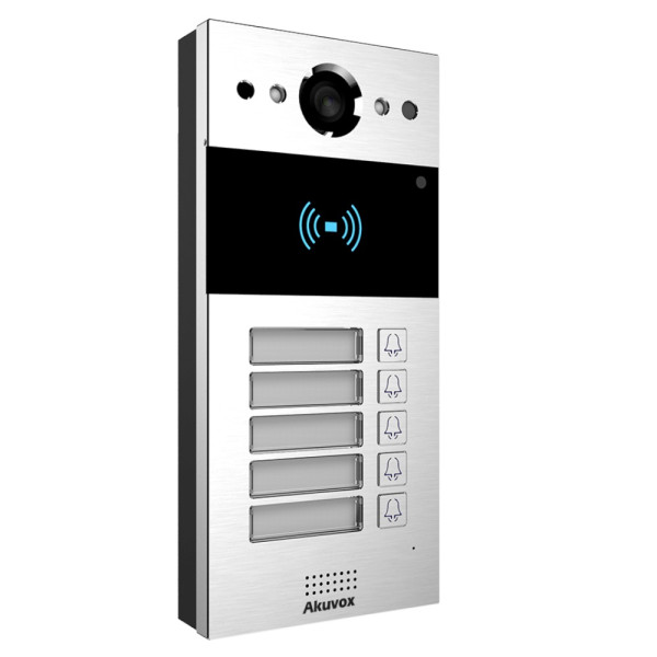 IP-панель виклику 2 Мп Akuvox R20B X5 On-Wall на 5 абонентів IP-панель виклику 2 Мп Akuvox R20B X5 On-Wall на 5 абонентів