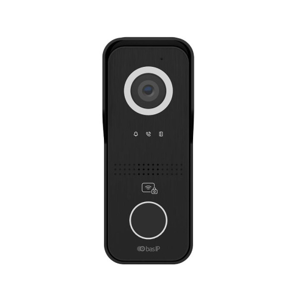 IP панель виклику Bas-IP AV-06M Black з Wi-Fi для контролю доступу з камерою 2 Mpx та підсвічуванням IP панель виклику Bas-IP AV-06M Black з Wi-Fi для контролю доступу з камерою 2 Mpx та підсвічуванням