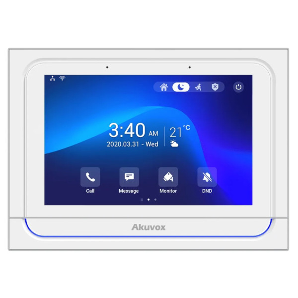 IP-видеодомофон с Wi‑Fi 7" Akuvox X933W White IP-видеодомофон с Wi‑Fi 7" Akuvox X933W White
