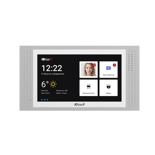 IP-видеодомофон 7" Bas-IP AT-07L белый IP-видеодомофон 7" Bas-IP AT-07L белый