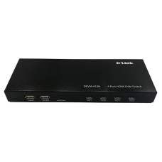 KVM-перемикач D-Link DKVM-410H 4xHDMI,4xUSB