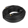 Кабель HDMI 2.1 30m для підключення телевізорів і проекторів Dtech DT-HOF8030 з підтримкою 8K@60Hz, 4K@120Hz, HDR, позолочені контакти, 48 Гбіт/с Кабель HDMI 2.1 30m для підключення телевізорів і проекторів Dtech DT-HOF8030 з підтримкою 8K@60Hz, 4K@120Hz, HDR, позолочені контакти, 48 Гбіт/с