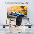 Кабель HDMI 2.1 100m Dtech DT-HOF8100 для підключення відеореєстратора, монітора, телевізора з підтримкою 8K@60Hz, 4K@120Hz, 48 Гбіт/с Кабель HDMI 2.1 100m Dtech DT-HOF8100 для підключення відеореєстратора, монітора, телевізора з підтримкою 8K@60Hz, 4K@120Hz, 48 Гбіт/с