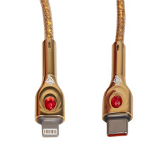 Кабель (шнур) LP USB Type-C на Lightning 30Вт зі швидкою зарядкою (QC) 1м C301ML Кабель (шнур) LP USB Type-C на Lightning 30Вт зі швидкою зарядкою (QC) 1м C301ML