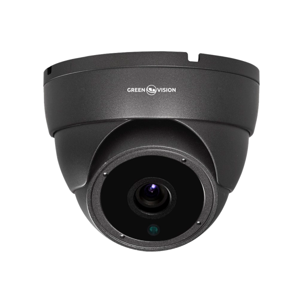 Антивандальна IP-камера GreenVision GV-158-IP-M-DOS50-30H POE 5MP Dark Grey (Ultra) Антивандальна IP-камера GreenVision GV-158-IP-M-DOS50-30H POE 5MP Dark Grey (Ultra)
