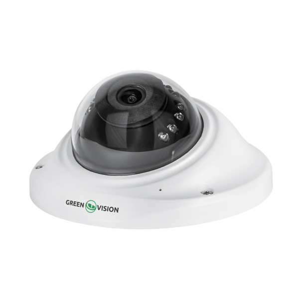 Антивандальна IP камера GV-164-IP-FM-DOA50-15 POE 5MP для систем охоронного відеоспостереження в офісах і приватних будинках з функцією запису звуку Антивандальна IP камера GV-164-IP-FM-DOA50-15 POE 5MP для систем охоронного відеоспостереження в офісах і приватних будинках з функцією запису звуку