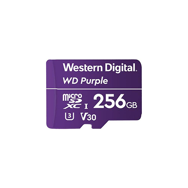 Картка памяті MICRO SDXC 256GB UHS-I/Western Digital PURPLE WDD256G1P0A WDC Картка памяті MICRO SDXC 256GB UHS-I/Western Digital PURPLE WDD256G1P0A WDC
