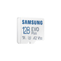 Карта пам'яті Samsung Evo Plus microSDXC 128GB UHS-I U3 V30 A2 + SD адаптер (MB-MC128KA/EU)