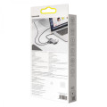 USB хаб 4 в 1 Type-C Baseus Metal Gleam Series для ПК и ноутбуков, HDMI 4K и USB 3.0, серый (CAHUB-CY0G) для расширения портов и зарядки USB хаб 4 в 1 Type-C Baseus Metal Gleam Series для ПК и ноутбуков, HDMI 4K и USB 3.0, серый (CAHUB-CY0G) для расширения портов и зарядки