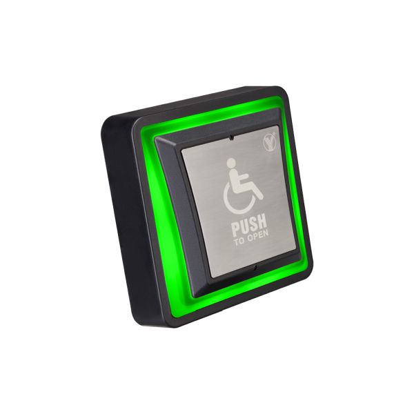 Кнопка виходу Yli Electronic PBK-871 (LED) для людей з обмеженими можливостями Кнопка виходу Yli Electronic PBK-871 (LED) для людей з обмеженими можливостями