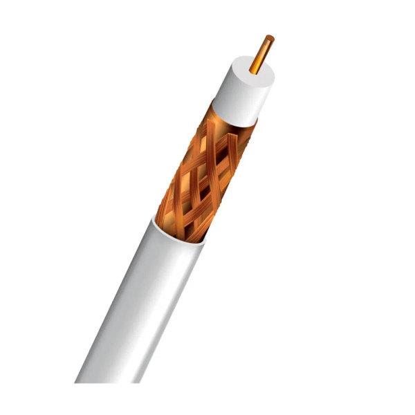Кабель коаксіальний RG-660C 1.2mm Indoor Trinix 305m для відеоспостереження з центральною жилою Fe+Cu та алюмінієвим екрануванням Кабель коаксіальний RG-660C 1.2mm Indoor Trinix 305m для відеоспостереження з центральною жилою Fe+Cu та алюмінієвим екрануванням