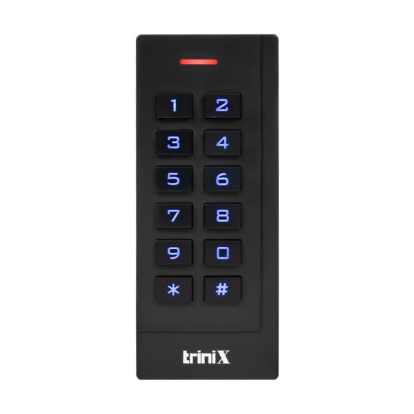 Клавиатура с WiFi и контроллером Mifare Trinix TRK-1103MI(WF) для контроля доступа с подсветкой и мобильным приложением eWeLink Клавиатура с WiFi и контроллером Mifare Trinix TRK-1103MI(WF) для контроля доступа с подсветкой и мобильным приложением eWeLink