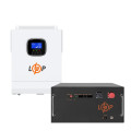 Комплект резервного живлення LogicPower ДБЖ 3500W + літієва (LiFePO4) батарея 7168 Wh Комплект резервного живлення LogicPower ДБЖ 3500W + літієва (LiFePO4) батарея 7168 Wh