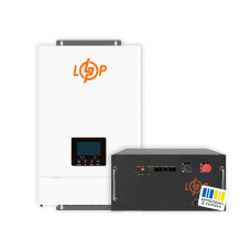 Комплект резервного живлення LogicPower ДБЖ W6000 + літієва (LiFePO4) батарея 5120 Вт/год (37760+37541 100 Ah) Комплект резервного живлення LogicPower ДБЖ W6000 + літієва (LiFePO4) батарея 5120 Вт/год (37760+37541 100 Ah)