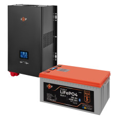 Комплект резервного живлення LogicPower 3600W + літієва (LiFePO4) батарея 4096Wh