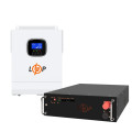 Комплект резервного живлення LogicPower ДБЖ 3500W + літієва (LiFePO4) батарея 5120 Wh Комплект резервного живлення LogicPower ДБЖ 3500W + літієва (LiFePO4) батарея 5120 Wh