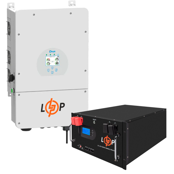 Комплект резервного живлення LogicPower 8000W + літієва (LiFePO4) батарея 11776Wh Комплект резервного живлення LogicPower 8000W + літієва (LiFePO4) батарея 11776Wh
