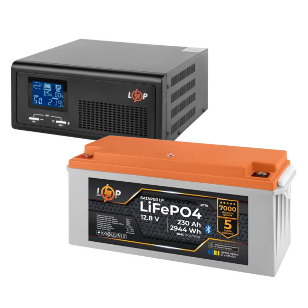 КРЖ LogicPower B430 + літієва (LiFePO4) батарея 2944 Ватт (19406+31170 230 Аh)