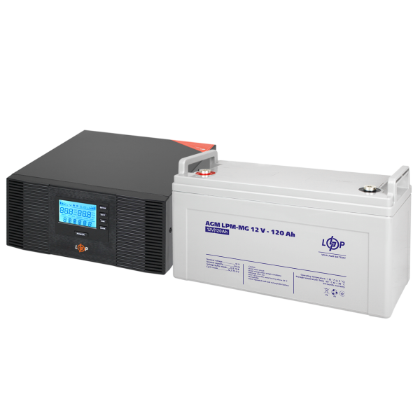 Комплект резервного живлення LP (LogicPower) ДБЖ + мультигелева батарея (UPS B1500 + АКБ MG 1440W) Комплект резервного живлення LP (LogicPower) ДБЖ + мультигелева батарея (UPS B1500 + АКБ MG 1440W)